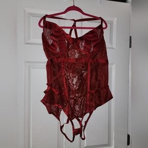 Torrid Red Bodysuit